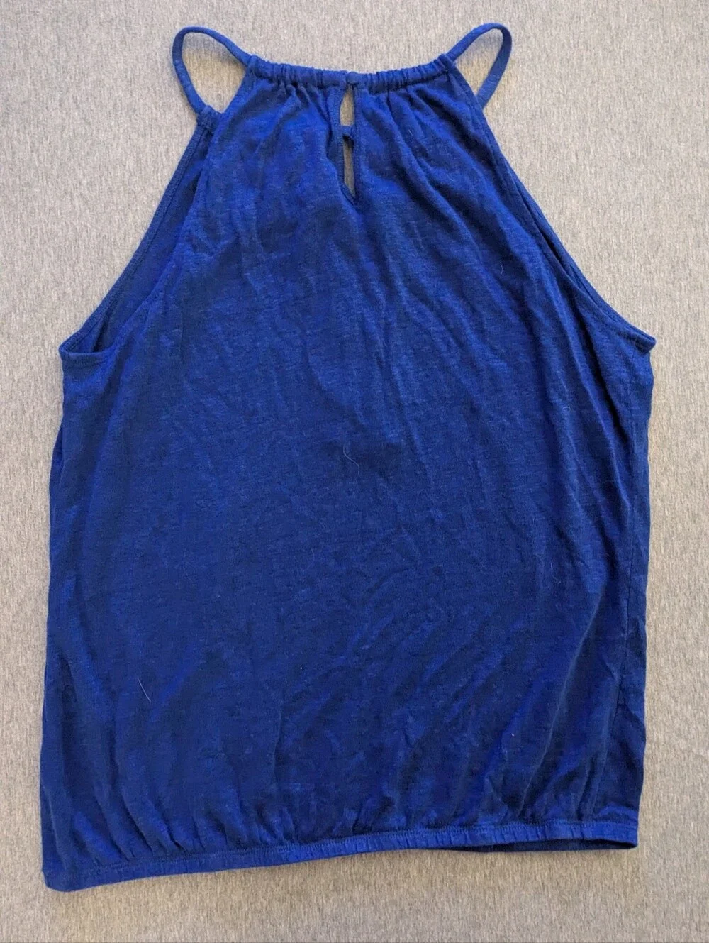 INC International Concepts Royal Blue Beaded Tank.